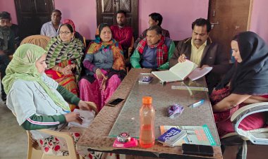 ग्रामपंचायत की बैठक में बिजली-पानी की समस्या का जल्द समाधान कराने का दिया आश्वासन