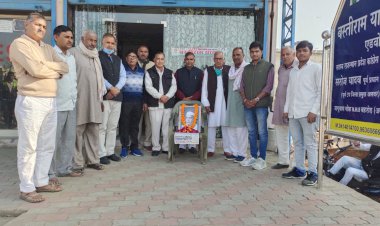 पूर्व प्रधानमंत्री स्वर्गीय चौधरी चरण सिंह की जयंती पर किसान आंदोलन को सफल बनाने का लिया संकल्प