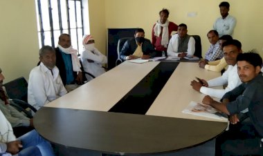 ग्रामसभा की बैठक में मृत्यु भोज पर पूर्ण पाबंदी लगाने का लिया प्रस्ताव