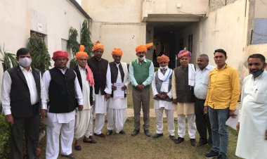 युवा आदर्श जाट महासभा अलवर दक्षिण की कार्यकारिणी घोषित