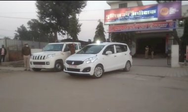 किसान आंदोलन को देखते हुए भिवाड़ी एसपी राममूर्ति जोशी ने पुलिस प्रशासन को किया मुस्तैद