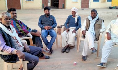 सरोज प्रहलाद जाटव बसेठ ने अलवर जिला परिषद के वार्ड 30 के विभिन्न गांवों में किया जनसंपर्क