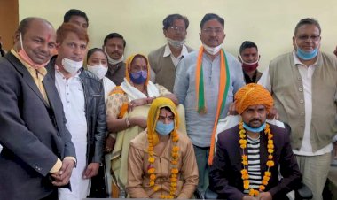 राजगढ़ नगरपालिका मे अध्यक्ष, उपाध्यक्ष व पार्षदों ने किया पदभार ग्रहण