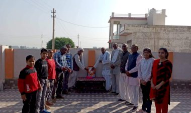 आदर्श जाट महासभा अलवर के सभी पदाधिकारीयों ने मनाया महाराजा सूरजमल का बलिदान दिवस