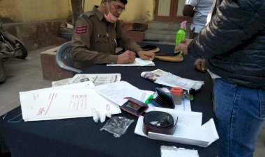 घर में घुसकर महिला से मारपीट करने का आरोपी गिरफ्तार