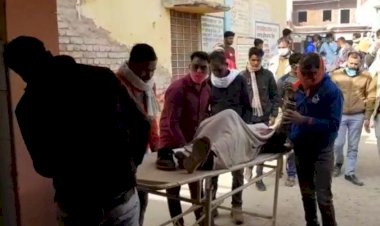 अज्ञात वाहन की टक्कर से बाइक सवार श्रमिक की मौत