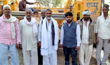 विधायक बाबूलाल बैरवा की अभिषंसा पर राजकीय उप स्वास्थ्य केंद्र बसेठ में बोरवैल लगाने का कार्य हुआ प्रारंभ