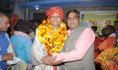 सर्व समाज ने किया नवनिर्वाचित पालिकाध्यक्ष निरंजन टकसालिया का स्वागत