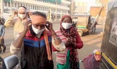 भीलवाड़ा में जाॅन कमेटी 8 ने हाट बाजार मे 250 मास्क बांटकर दुकानदारों को दिलाया जागरूक रहने का संकल्प