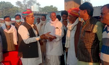 टहला क्षेत्र की जनता की सबसे बड़ी माँग विधायक कान्ती प्रसाद मीणा ने की पूरी