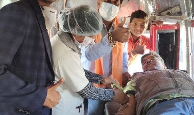 गोस्वामी समाज के युवाओ ने किया 51 यूनिट रक्तदान