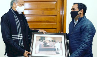 मुख्यमंत्री से मिले जितेंद्र सिंह नरूका और दो साल के सफल कार्यकाल होने की दी बधाई