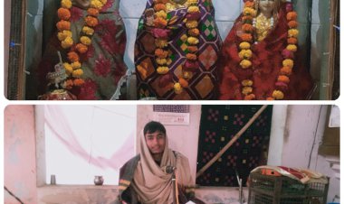 नव वर्ष की मंगलकामना के लिए कलाधारी मंदिर रामबास पर हुआ अखंड रामायण पाठ
