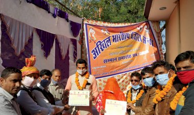 बंजारा सेना ने नवनिर्वाचित पार्षदों का किया सम्मान समारोह