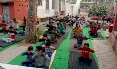 जखराना में हुआ योग शिविर का शुभारंभ