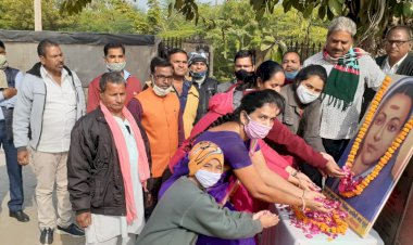 भारत की प्रथम महिला शिक्षिका सावित्री बाई फूले की जयंती हर्षोल्लास से मनाई