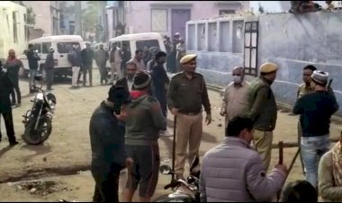 गली में मकान का जंगला निकालने को लेकर दो पक्षो में पथराव, पुलिस ने समझाइश कर मामला कराया शांत