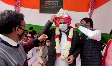 मंत्री भजनलाल जाटव वैर विधानसभा दौरे पर,  किसानों से किया संवाद विभिन्न कार्यक्रमों का किया उद्घाटन