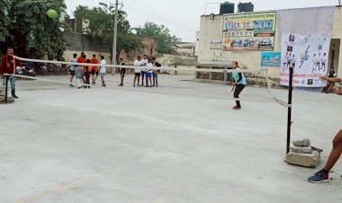 राजस्थान डॉप रोबॉल ओर लाड़ो स्पोर्ट्स एकेडमी के संयुक्त तत्वावधान में भीलवाड़ा ड्रॉप रोबॉल प्रीमियम लीग का शुभारंभ