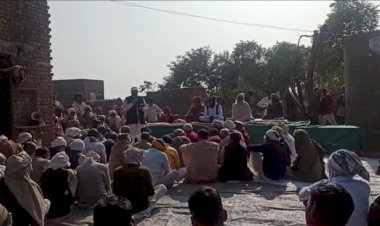 ब्रज क्षेत्र मे हो रहे अवैध खनन को लेकर हुई बैठक, 16 तारीख से पसोपा गांव में अनिश्चिकालीन धरना देने का लिया निर्णय