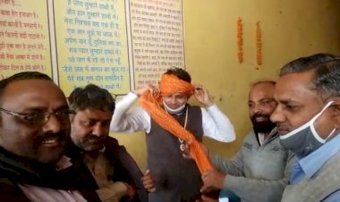 वैश्य समाज व भाजपा मण्डल ने किया नवनिर्वाचित अध्यक्ष संजय व उपाध्यक्ष संदेश का स्वागत सम्मान