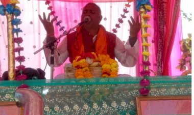 समुंद्र मंथन व पहलाद चरित्र की कथा सुनाई