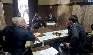 बढ़ते बर्ड फ्लू के खतरे को देखते हुए उपखंड कार्यालय पर हुआ बैठक का आयोजन