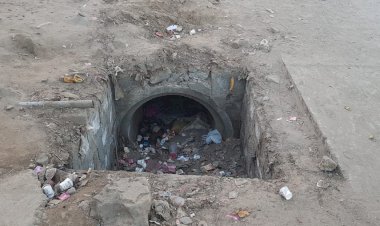 अलवर से नौगावां फोरलेन पर जगह जगह खुले  पडे सीवरेज लाइन के बॉक्स, कंपनी और ठेकेदार के खिलाफ मामला दर्ज