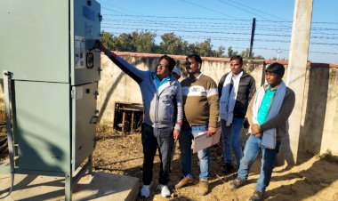 गांव मिलकपुर में नवनिर्मित 11 केबी फीडर किया शुरू