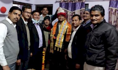 पंकज गोयल  बने लाला मुरालीलाल स्मृति धर्मशाला के अध्यक्ष, समाज के लोगो ने किया सम्मान