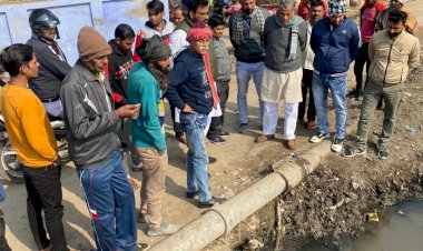 पालिका अध्यक्ष ने वार्डों का किया निरीक्षण, समस्याओं  के निराकरण के दिए निर्देश