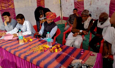 कबड्डी टूर्नामेंट प्रतियोगिता का अलवर सरस डेयरी चेयरमैन बन्ना राम मीना ने किया उद्घाटन