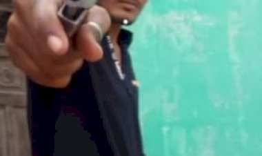 अवैध हथियार के साथ सोशल मीडिया पर फोटो वायरल करने वाला युवक गिरफ्तार