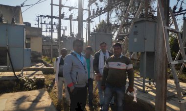 10 वर्षों से अधूरा पड़ा विधुत स्टेशन किया चालू, 10 हज़ार ग्रामीणो  को मिलेगा लाभ