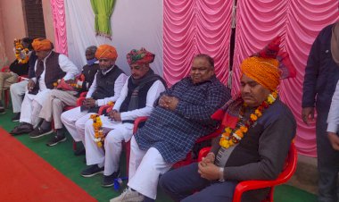 विधायक बाबूलाल बैरवा ने किया कस्टम हायरिंग सेंटर का उद्घाटन