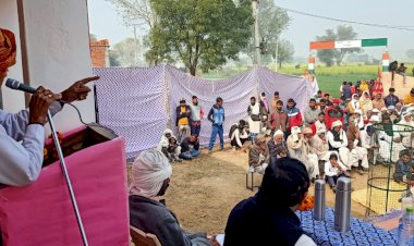 विधायक दीपचन्द खैरिया ने गाँव सांथलका में विद्यालय के दो कमरों का किया उद्घाटन