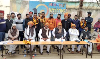 आदर्श जाट महासभा अलवर ने समाज में व्याप्त कुरुतियों को मिटाने का लिया संकल्प