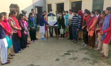 हिंदी साहित्य के मूर्धन्य उपन्यासकार डॉ.रांगेय राघव की 98 की जयंती पर काव्य गोष्ठी का हुआ आयोजन