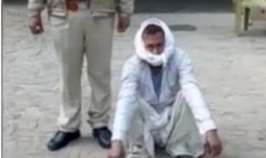 अवैध हथकढ़ शराब के खिलाफ किशनगढ़ बास पुलिस की कार्यवाही, अवैध हथकढ़ शराब सहित आरोपी गिरफ्तार