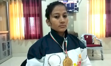 भरतपुर की पूनम शर्मा ने पावर लिफ्टिंग प्रतियोगिता में सर्वश्रेष्ठ स्थान प्राप्त कर देश में प्रांत का और जिले का नाम किया रोशन