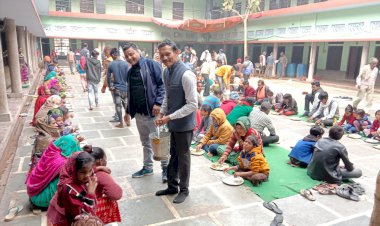 बयाना में अन्नकूट महोत्सव का आयोजन उमडी भीड