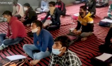 बयाना में दस महीने बाद फिर लौटी स्कूलो में रौनक