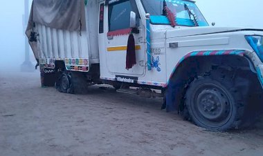 गोविंदगढ़ पुलिस ने गौवंशों से भरी पिकअप गाड़ी की  गप्त , मुलजिम फरार