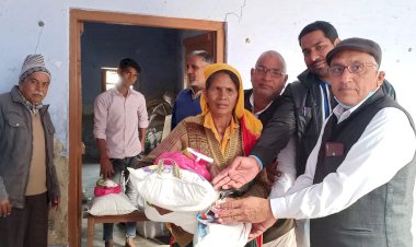 श्री मानव सेवा समिति गोविंदगढ़ के तत्वाधान में 214 वां नि:शुल्क राशन वितरण कार्यक्रम हुआ आयोजित