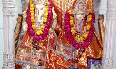 चौथ विनायक मंदिर पर हुआ पोषबड़ा कार्यक्रम