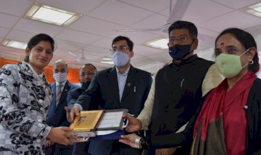 बयाना की छात्रा का जयपुर में सम्मान