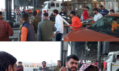 हनुमान बेनिवाल एवं उनके समर्थकों ने की टोलकर्मियों से बदसलूकी