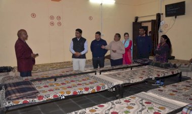 भरतपुर शहर में कोई व्यक्ति नहीं मिलें फुटपाथ पर सोता - राजेश गोयल