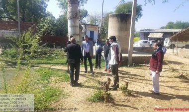 सीओ जिला परिषद LK बालोत ने किया ग्रामपंचायत कमालपुर का निरीक्षण दिए आवश्यक निर्देश