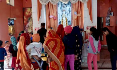 साई बाबा मंदिर पर हुआ पोसबड़े का आयोजन महिलाओ में रहा विशेष उत्साह